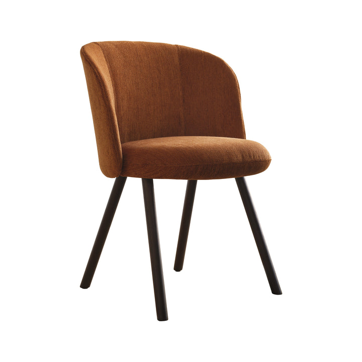 Mikado Dining Chair Chairs Vitra Iroko 2 Cognac Dark Oak