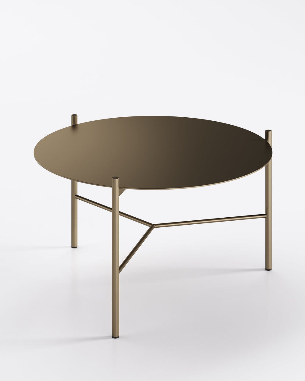 Jack Coffee Table Bronze Medium Metal Top Medium Coffee Table Eforma   