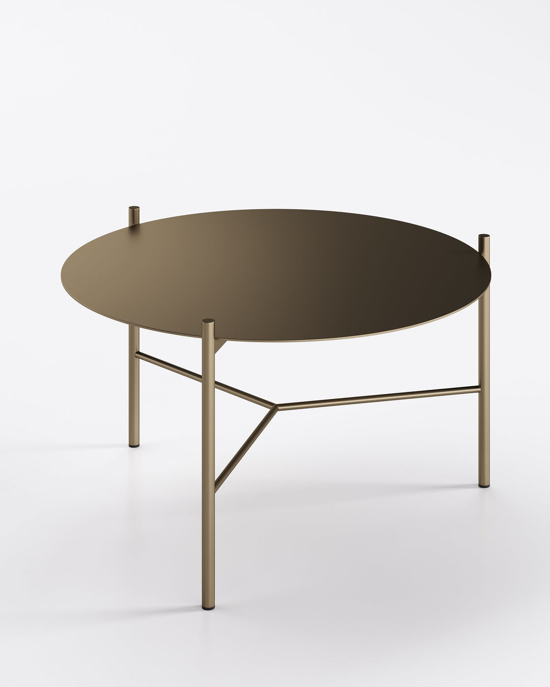 Jack Coffee Table Bronze Medium Metal Top Medium Coffee Table Eforma   