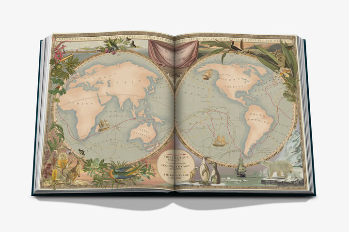 Pacific Islands: James Cook Voyages Book Print Books Assouline