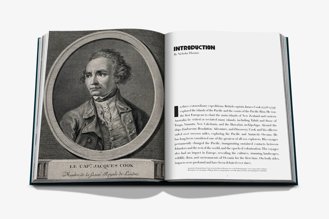 Pacific Islands: James Cook Voyages Book Print Books Assouline