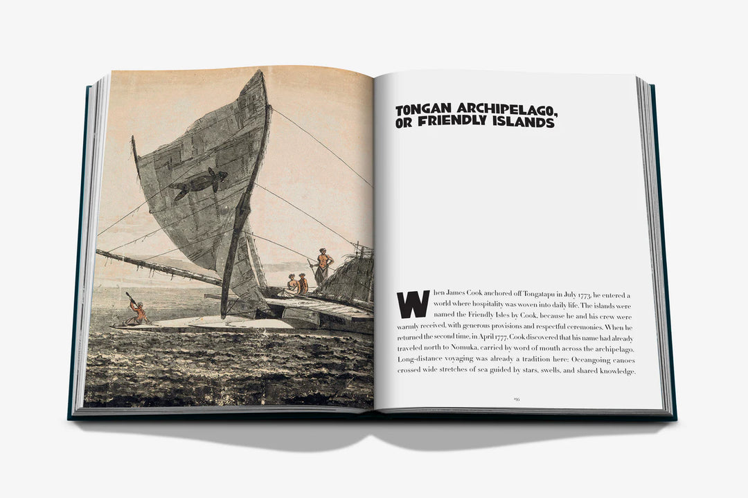 Pacific Islands: James Cook Voyages Book Print Books Assouline