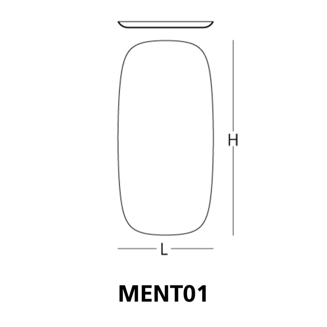 Menteur - Mirror Wall Mirrors Glas Italia