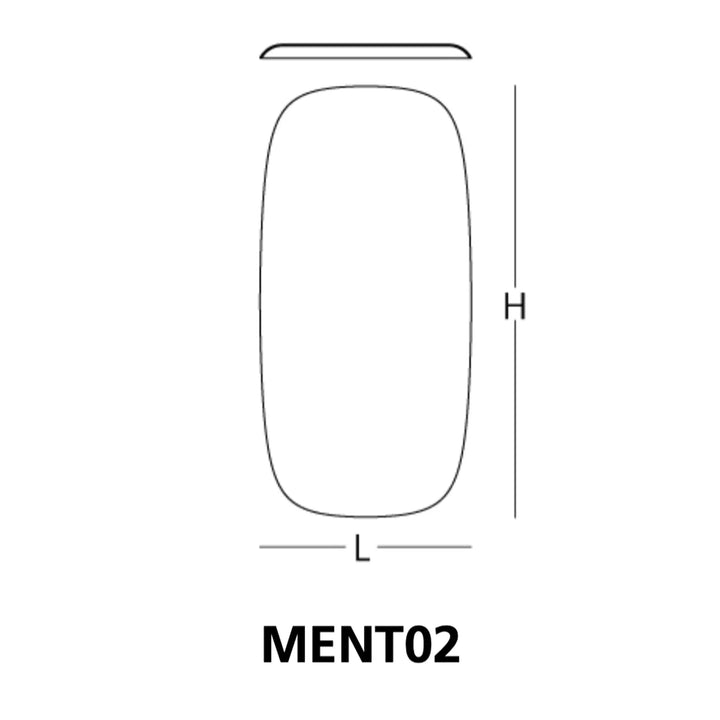 Menteur - Mirror Wall Mirrors Glas Italia