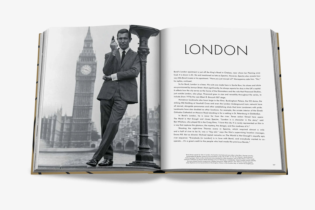 James Bond Destinations Book Print Books Assouline   