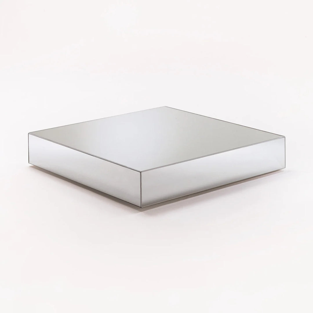 I Massi Tavoli Bassi Coffee Table Coffee Table Glas Italia TMA02: L 28.3" x W 28.3" x H 7.5"  