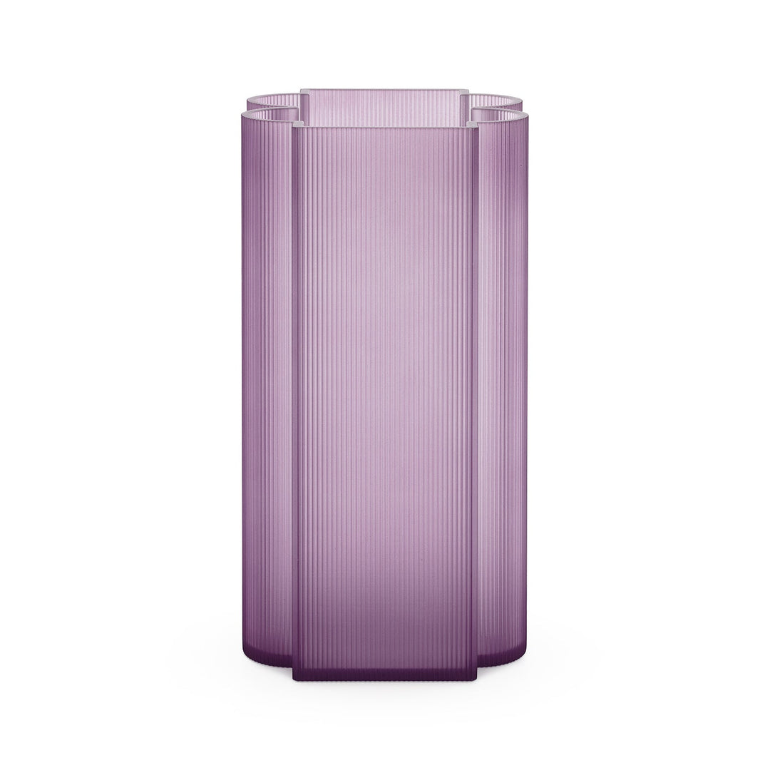 Okra Outdoor Vase Vases Kartell Violet Tall: 13.4 in height
