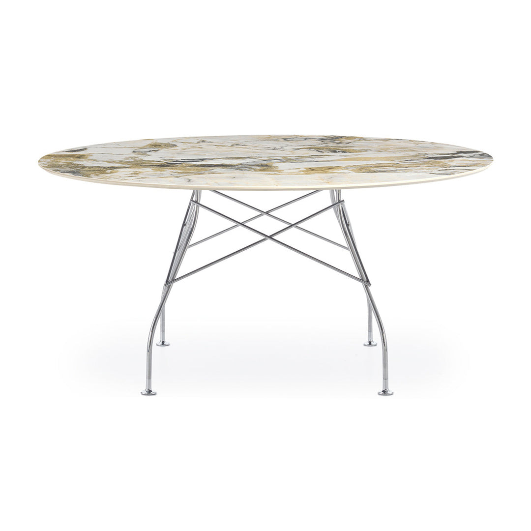 Glossy Round Dining Table