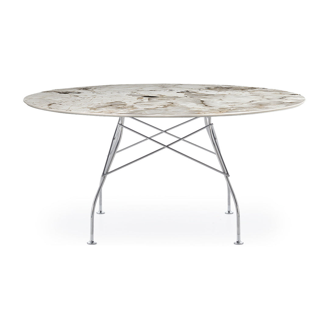Glossy Round Dining Table