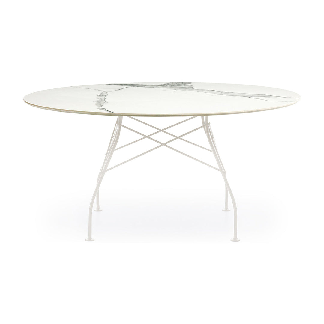 Glossy Round Dining Table