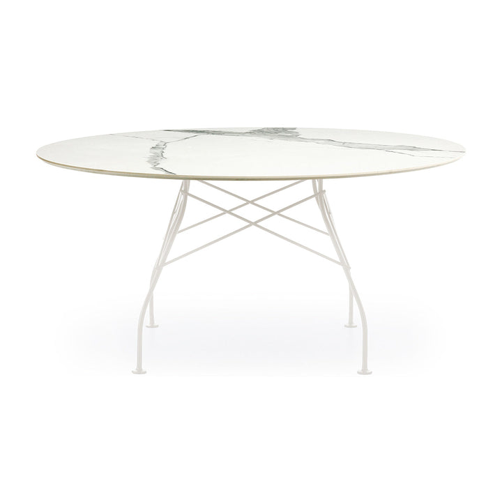 Glossy Round Dining Table