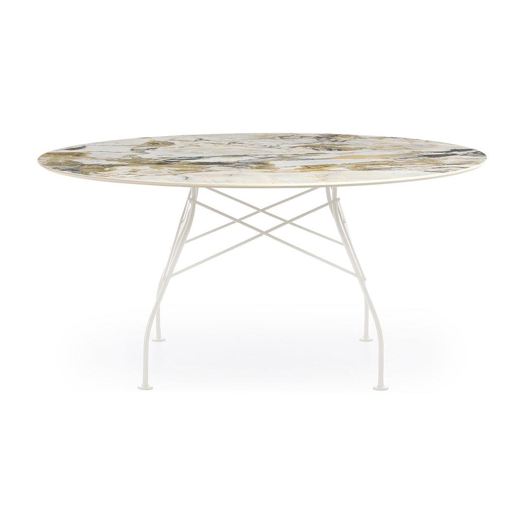 Glossy Round Dining Table
