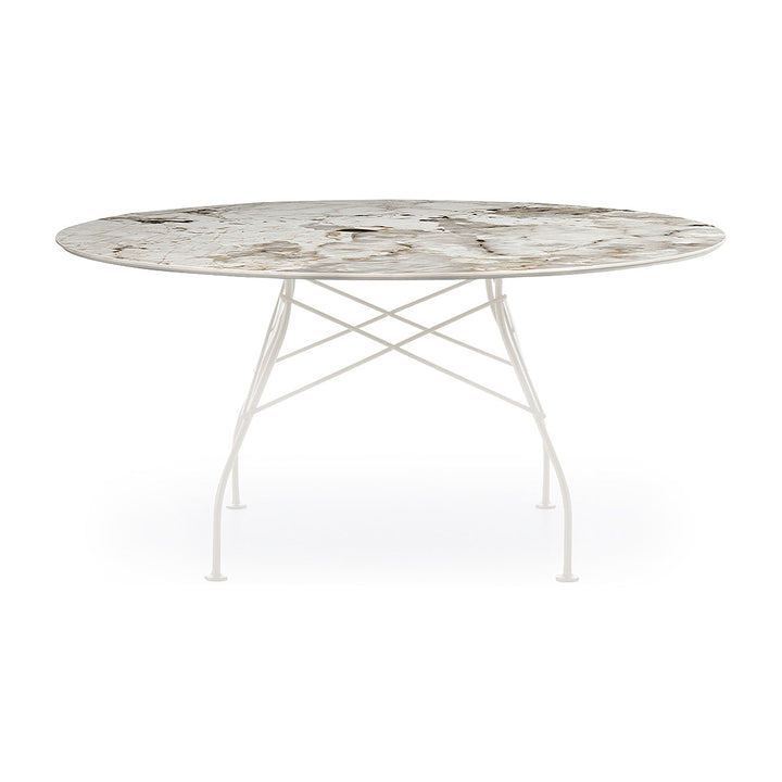 Glossy Round Dining Table