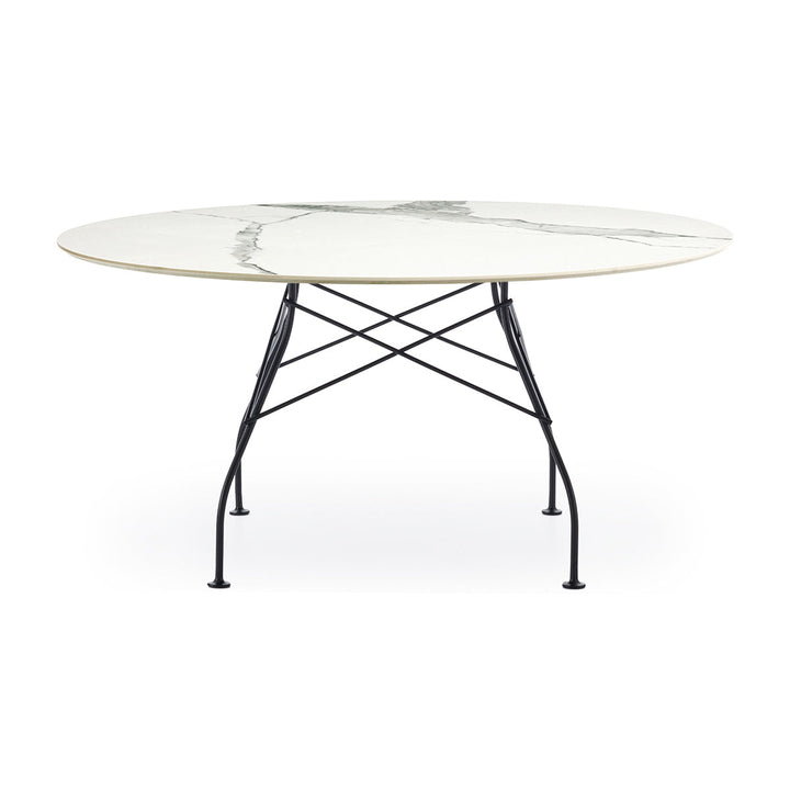 Glossy Round Dining Table