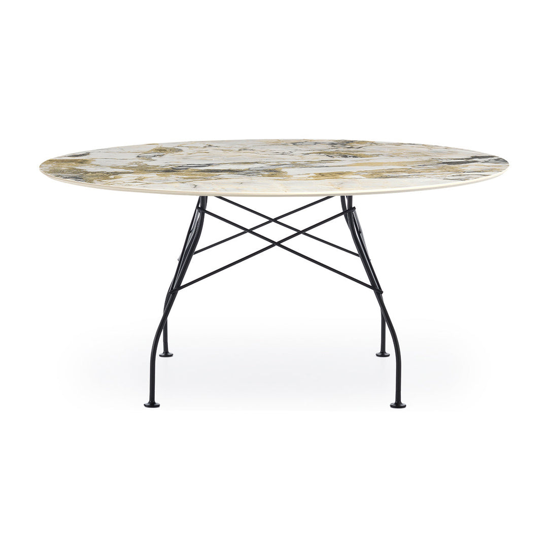 Glossy Round Dining Table