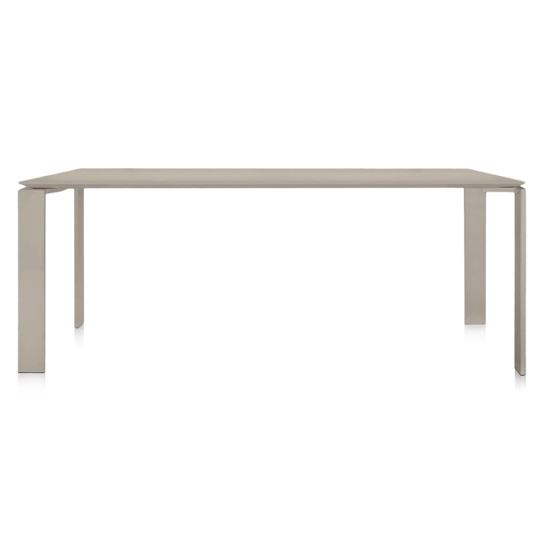 Four Soft Touch Dining Table Tables Kartell Beige