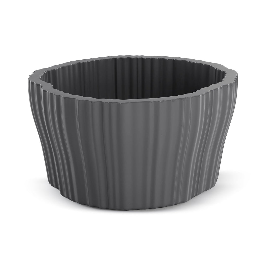 Corteza Outdoor Planter Planters Kartell Anthracite Large: 25.2 in width