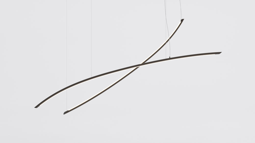 Katana Linear Suspension Ceiling Light Cattelan Italia   