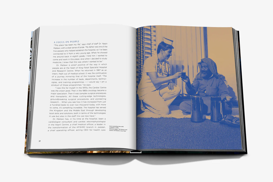 The Heart of the Desert: Transforming Global Healthcare Book Print Books Assouline