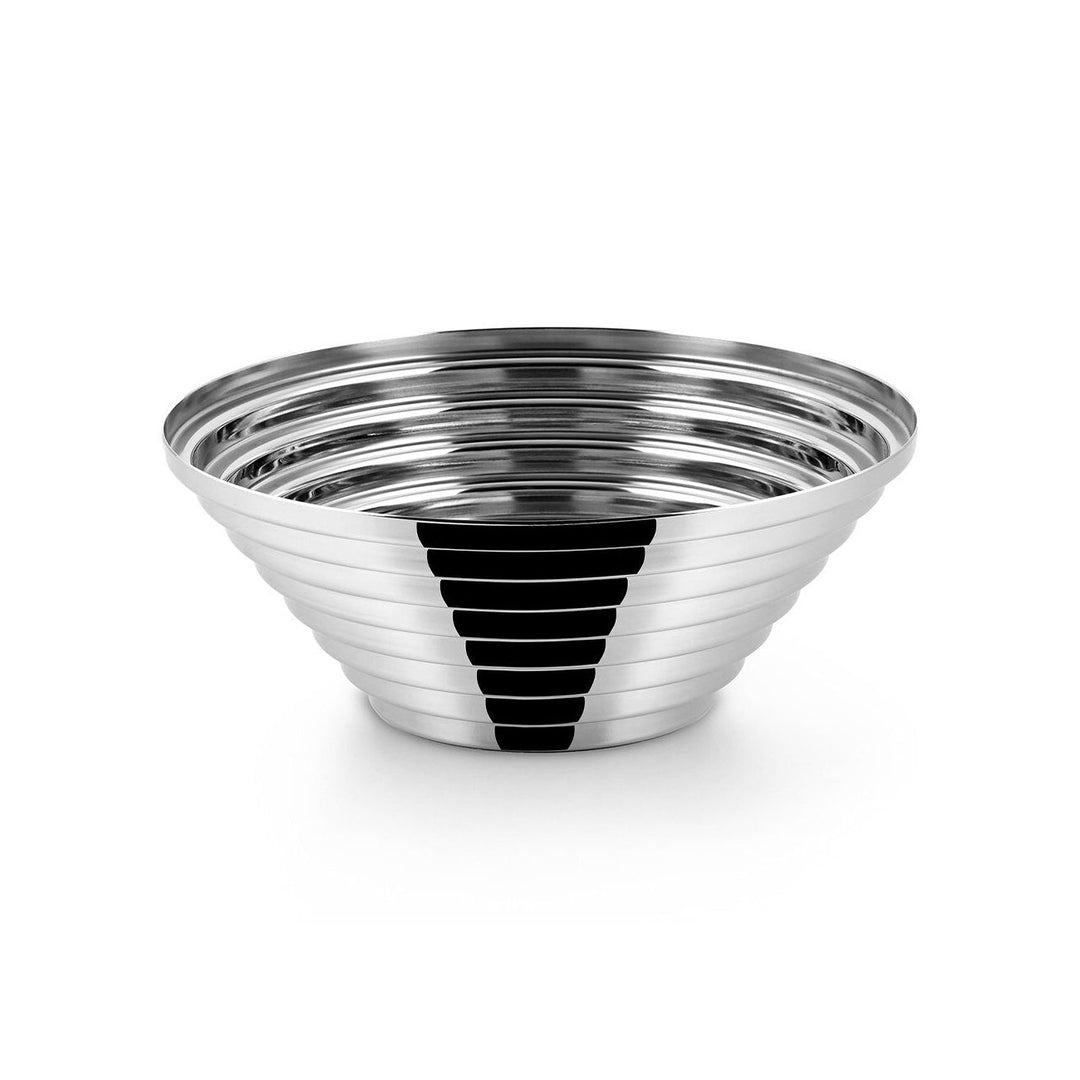 Maya Round Basket Decor Alessi Steel Large: 9.9 in diameter