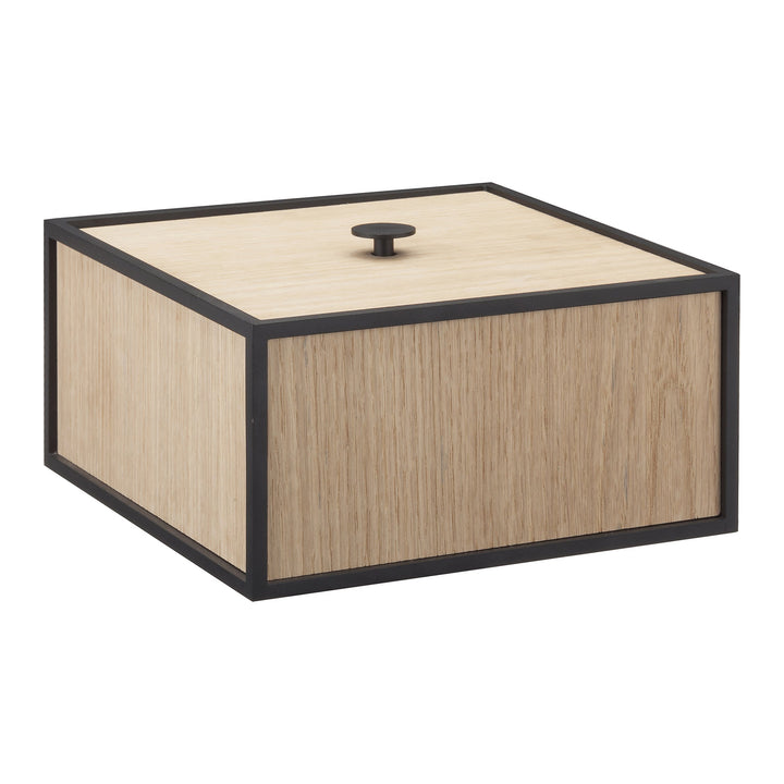 Frame Storage Box Decor Audo Copenhagen Oak Large: 7.9 in width