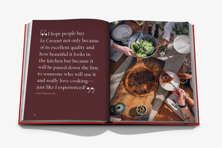 Le Creuset: A Century of Colorful Cookware Book Print Books Assouline