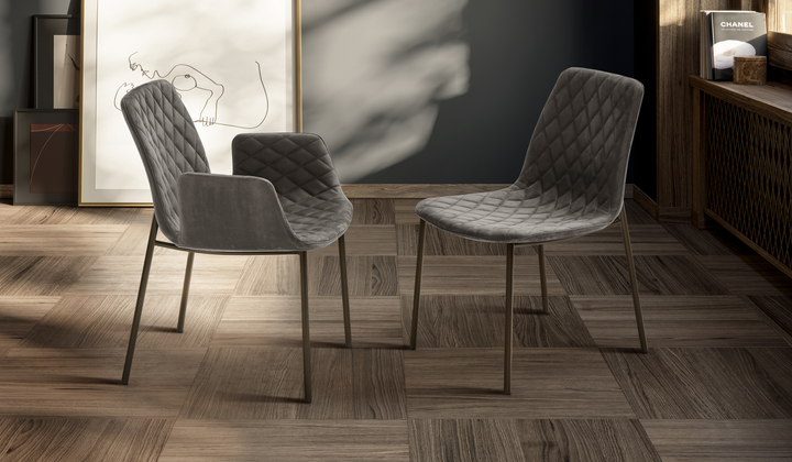 LENNY 4 METAL LEGS DINING CHAIR Dining Chair Eforma   