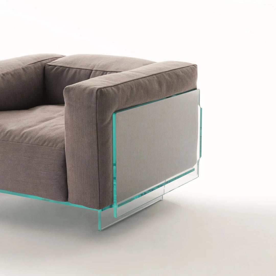 Crystal Lounge Sofa Sofa Glas Italia   