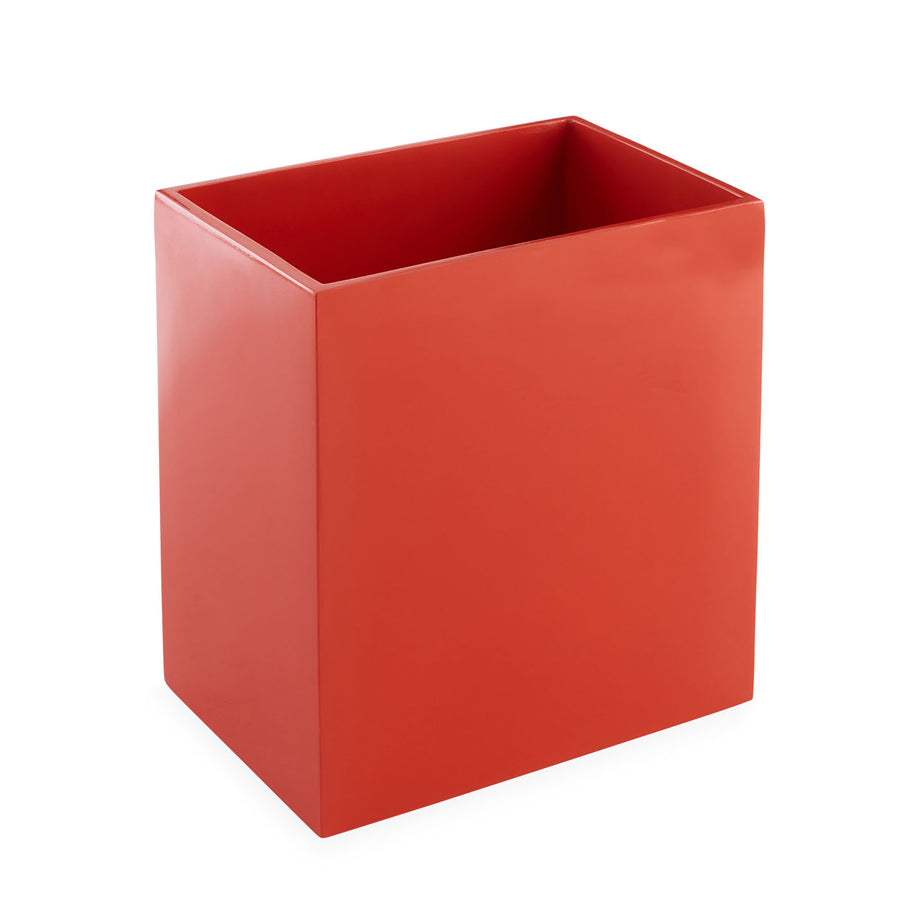 Lacquer Wastebasket Jonathan Adler Orange