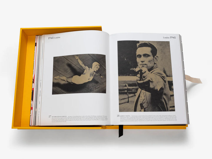 The Last Heroes: 100 Moments of Olympics Legend Book (Special Edition) Books Assouline