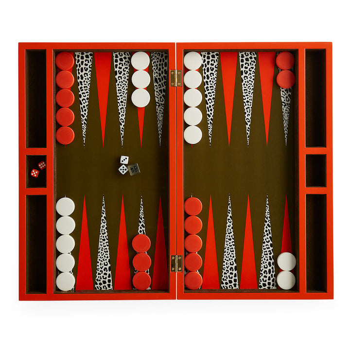 Leopard Backgammon Set Jonathan Adler Default Title