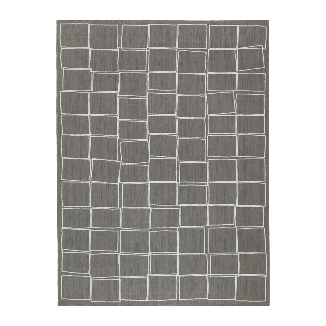 Tessera Offset Rug Rugs CC Tapis Light Grey / Large: 9 ft 10 in x 13 ft 1 in