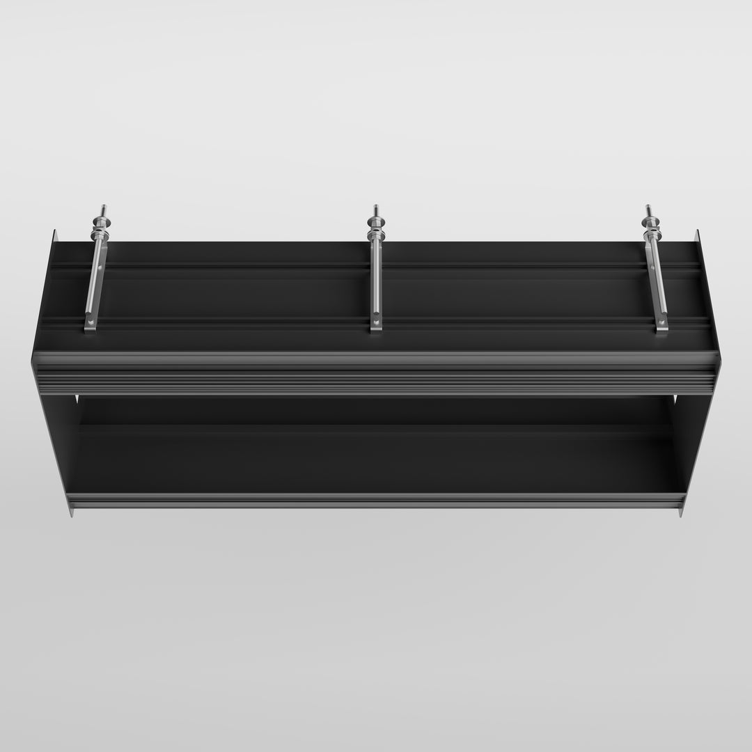 Linear Binario Mechanic - 61008 Bathroom Accessories GESSI Matte Black  