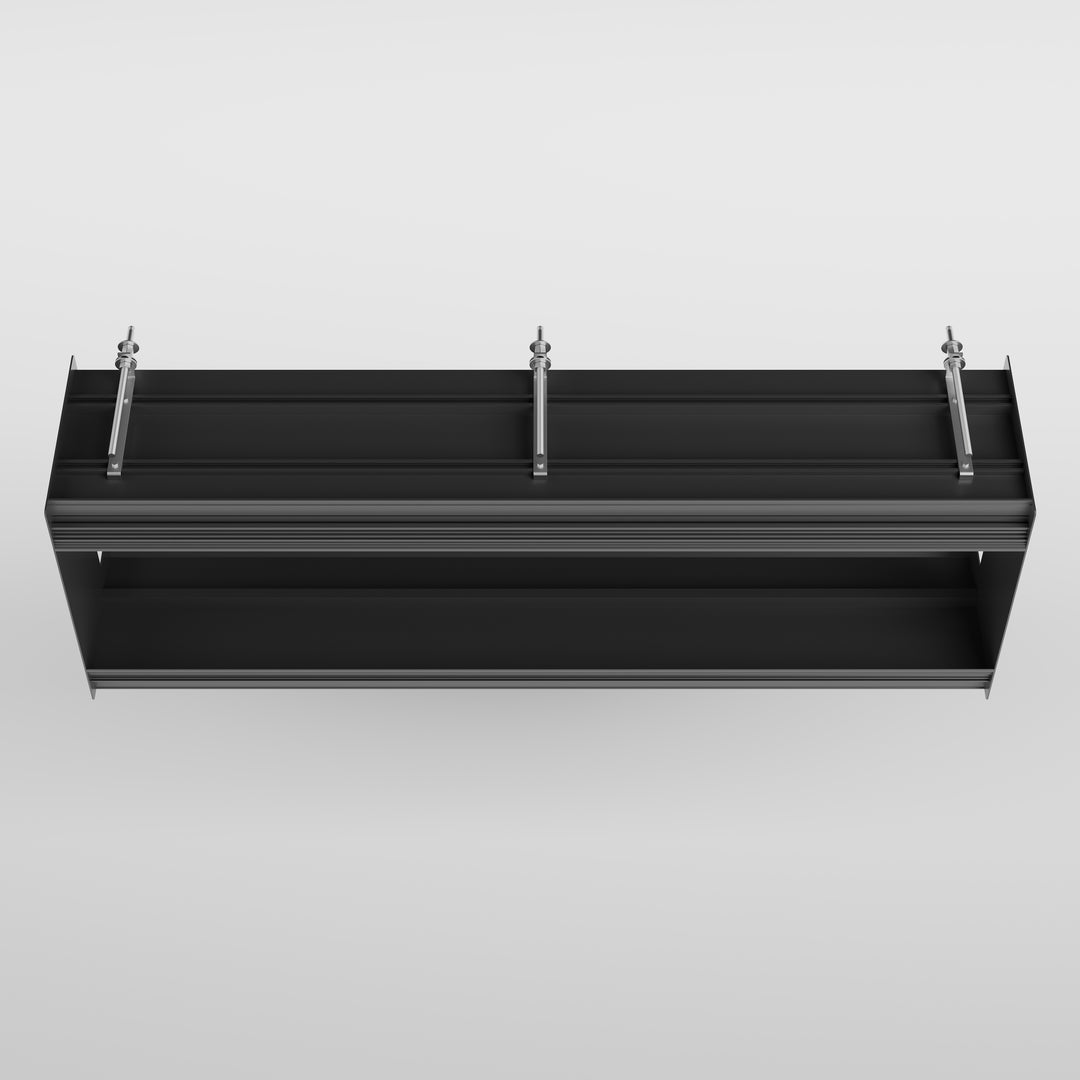 Linear Binario Mechanic - 61012 Bathroom Accessories GESSI Matte Black  