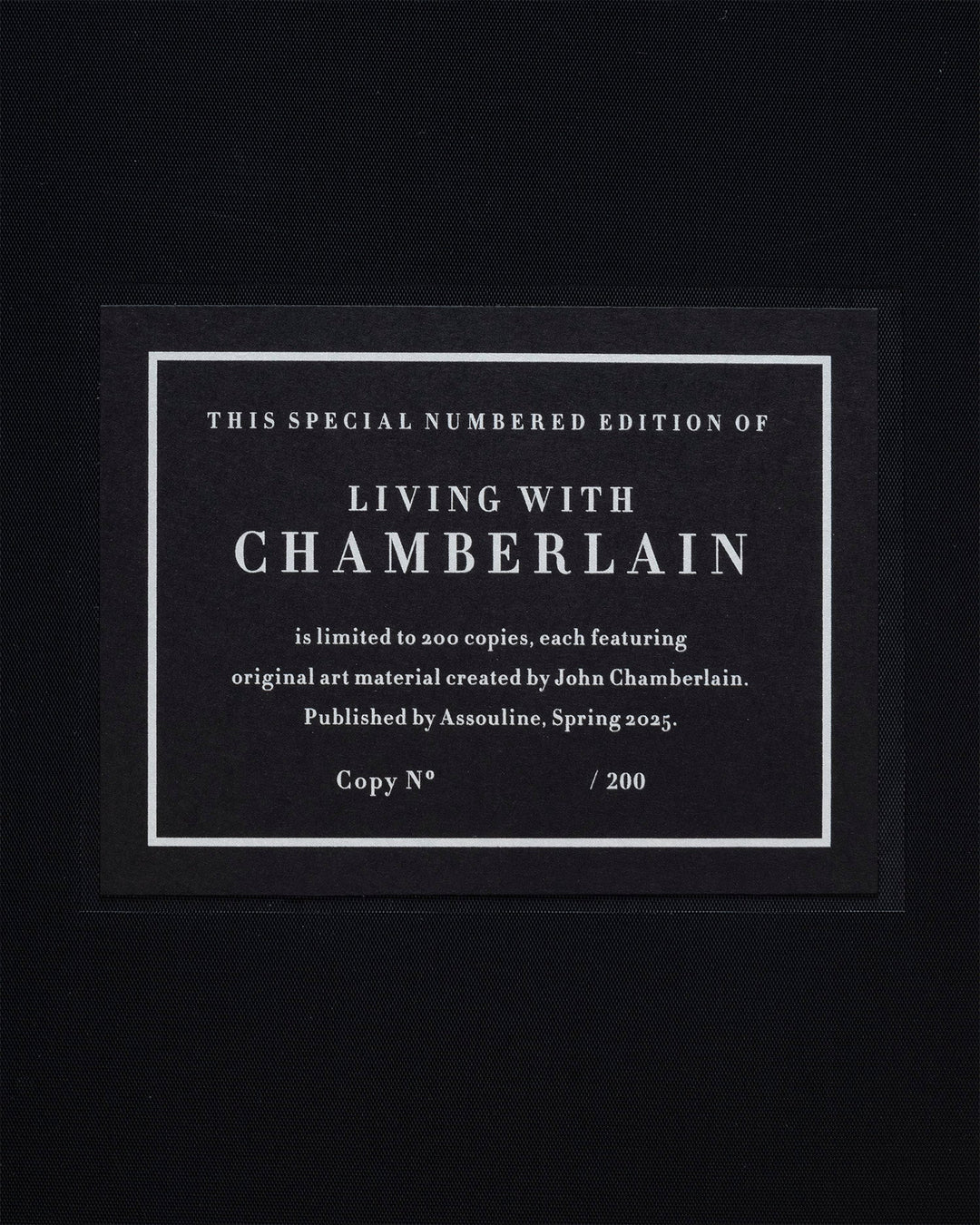 Living with Chamberlain, Art in Residence Book (Special Edition) Print Books Assouline