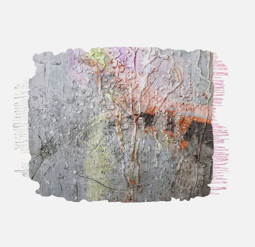 MARILYN MINTER, Cracked Glass, 2013 Rugs HENZEL STUDIO   
