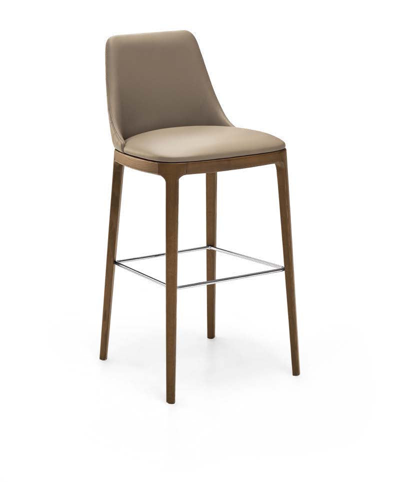 MAX STOOL WOOD BASE Stool Eforma