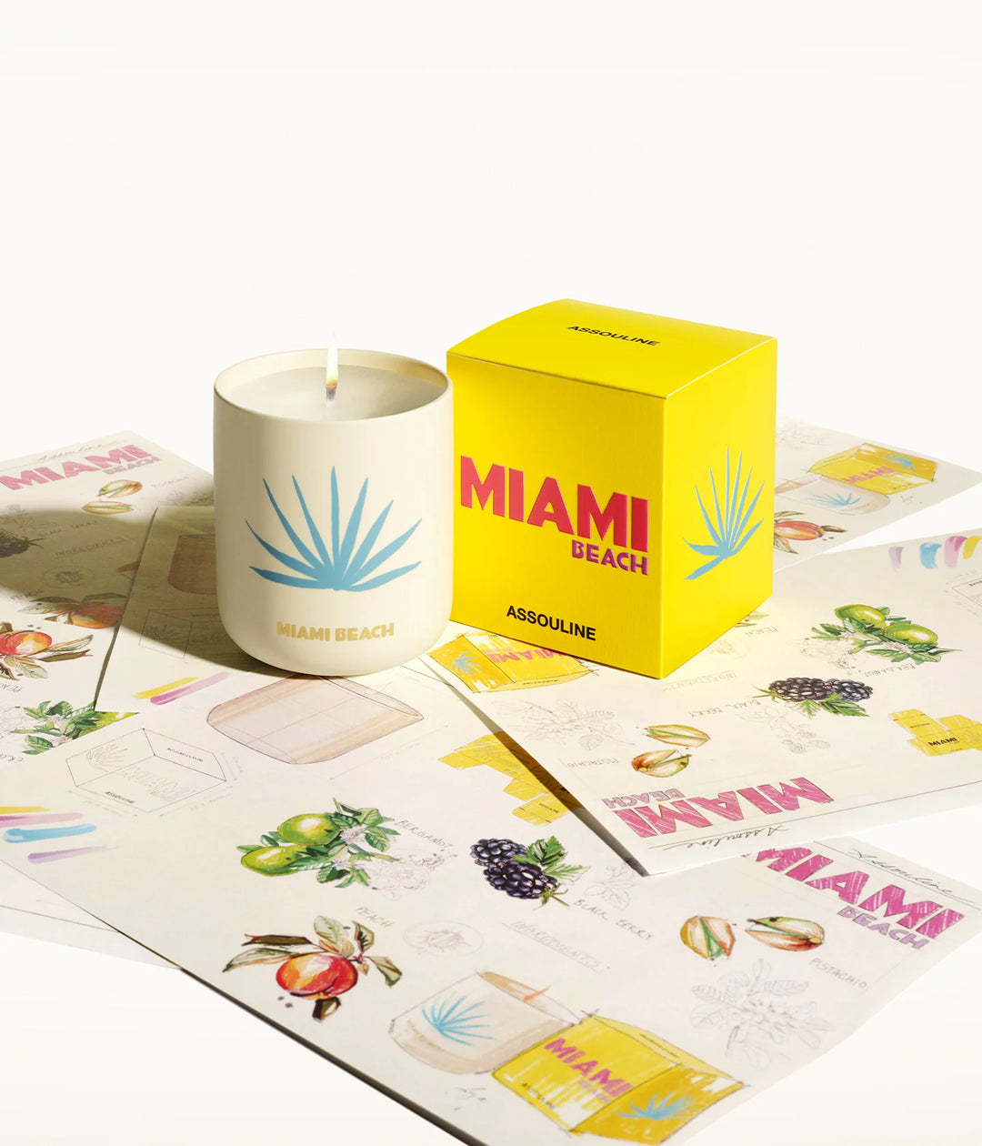 Miami Beach - Travel From Home Candle Candle & Oil Warmers Assouline