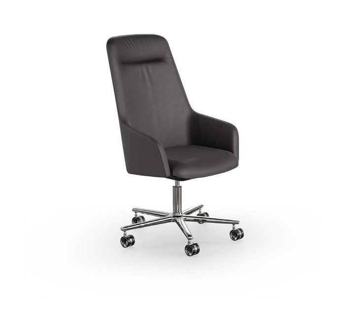 Moritz Office Chair Office Chair Eforma Black V01 ECOPELLE / PREMIUM / ECONABUK / FABRIC A