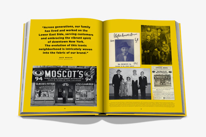 Moscot: New York City, Since 1915 Book Print Books Assouline