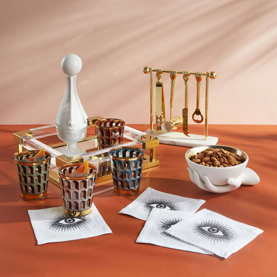 Eyes Cocktail Napkins Jonathan Adler