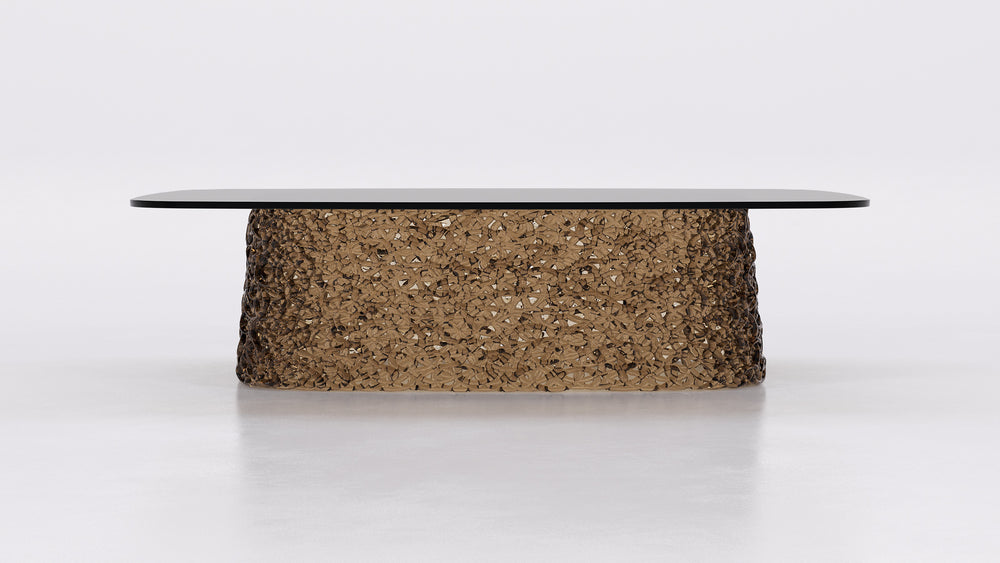 Macrame Coffee Table Bronze Large Coffee Tables Fiam   