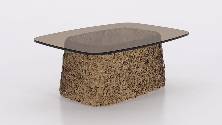 Macrame Coffee Table Bronze Large Coffee Tables Fiam   