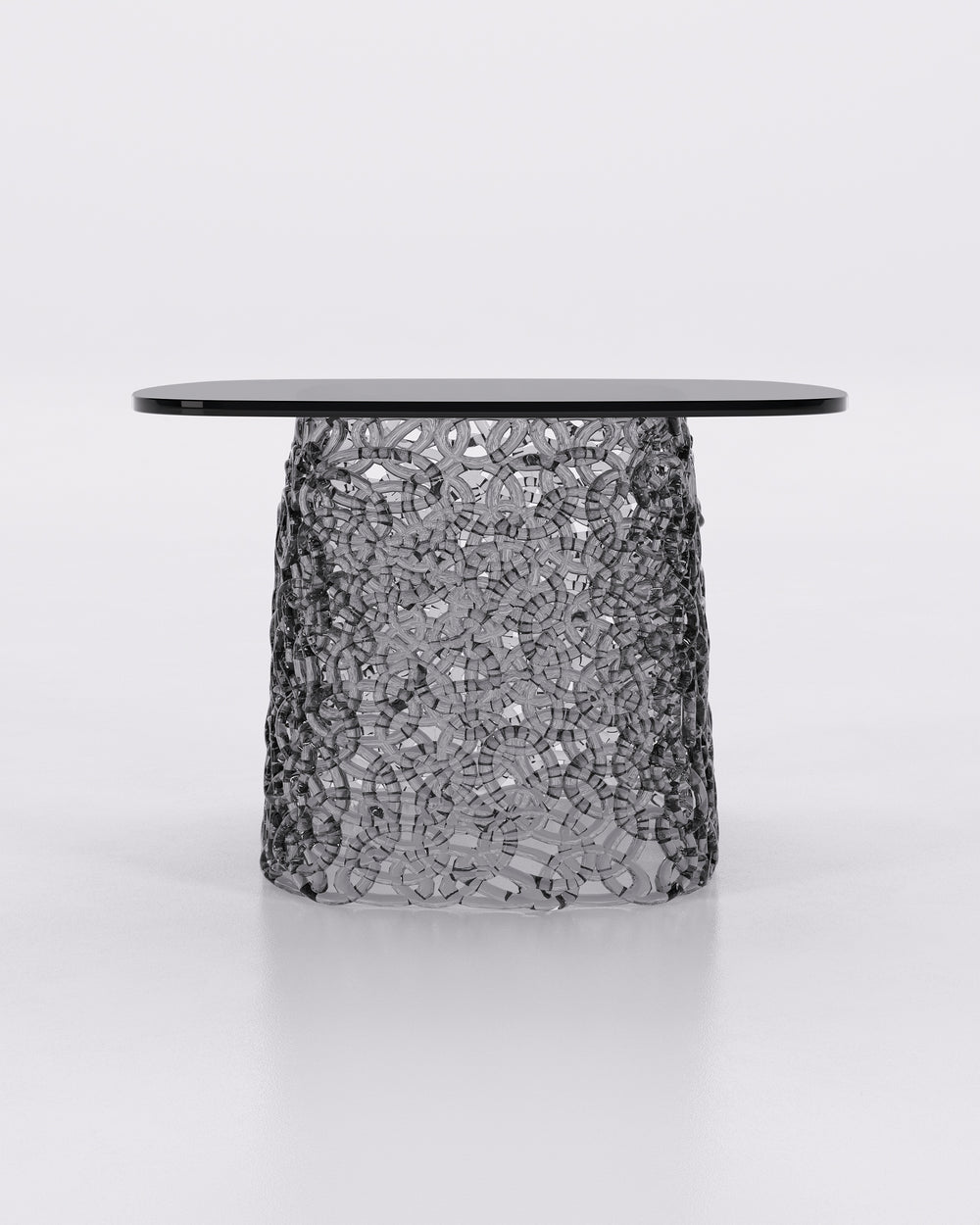 Macrame End Table Fume Large Coffee Tables Fiam   