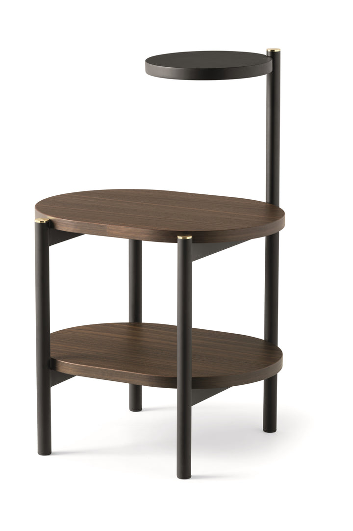 Madame Oval bedside table with LED Side Table Calligaris