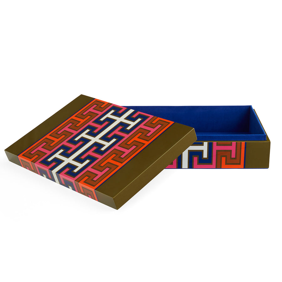 Large Madrid Lacquer Box Jonathan Adler