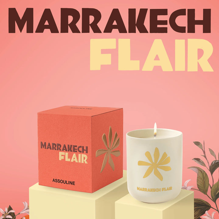 Marrakech Flair - Travel From Home Candle Candle & Oil Warmers Assouline   