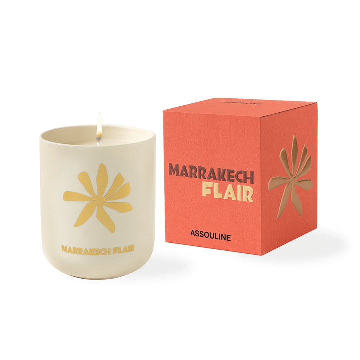 Marrakech Flair - Travel From Home Candle Candle & Oil Warmers Assouline   