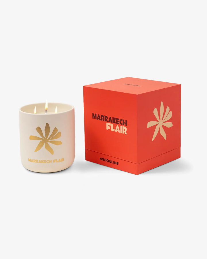 Marrakech Flair - Travel From Home XL Scented Candle Candle & Oil Warmers Assouline