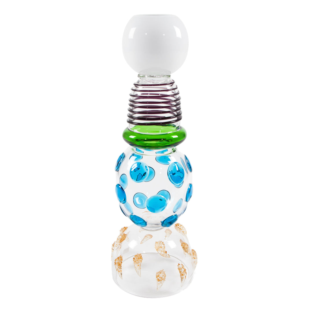 Alcor Murano Glass Vase Vases Memphis Milano   